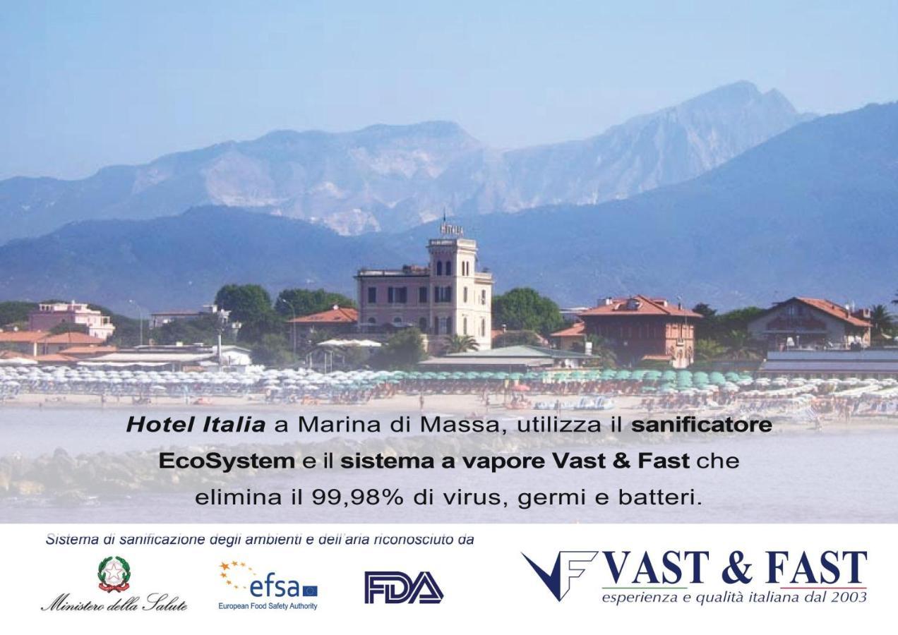 Hotel Italia Marina di Massa Exteriör bild